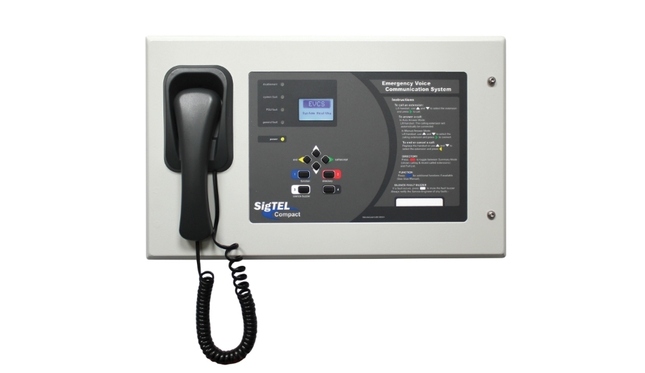 Fire System Manufacturer C-TEC’s Launches 16-Line SigTEL Master Controller Fire Telephone Handset
