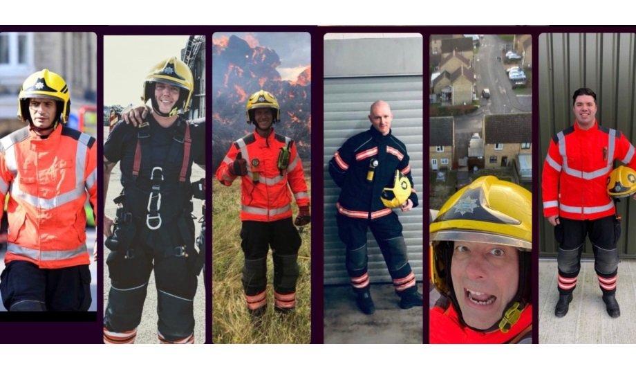 Cambridgeshire Firefighters Take Up On The Fan Dance Challenge As Part Of The SAS Selection Process