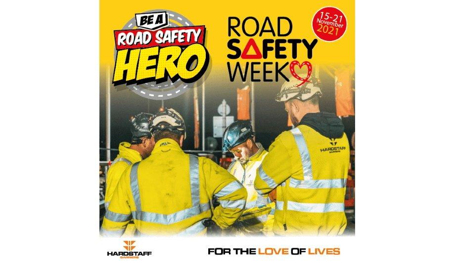 Hardstaff Barriers Celebrates Their Heroic Team During The November 15-21, 2021 Road Safety Week