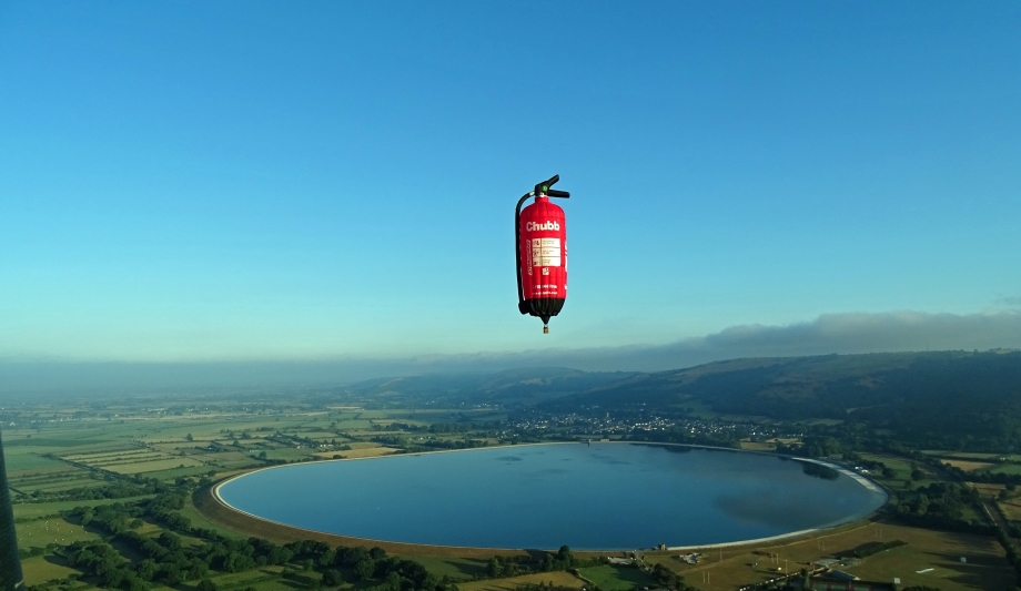 Chubb’s Iconic Fire Extinguisher Balloon Will Take-off At The Bristol International Balloon Fiesta