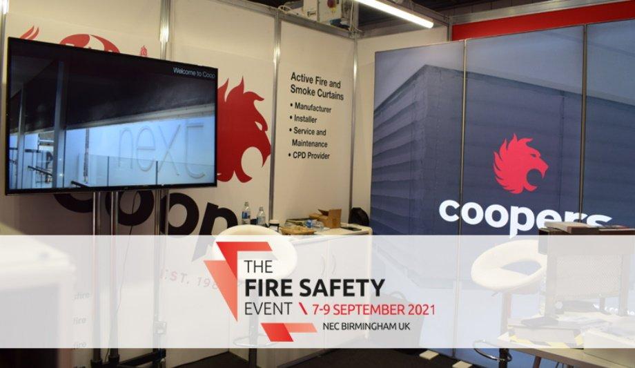Coopers Fire Are Exhibiting At The Fire Safety Event 2021