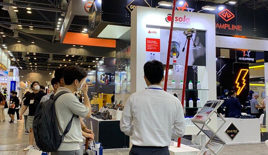 Detectortesters And Its South Korean Partner, FineCom Share Stand At KISS (Korea International Safety & Health Show) 2022