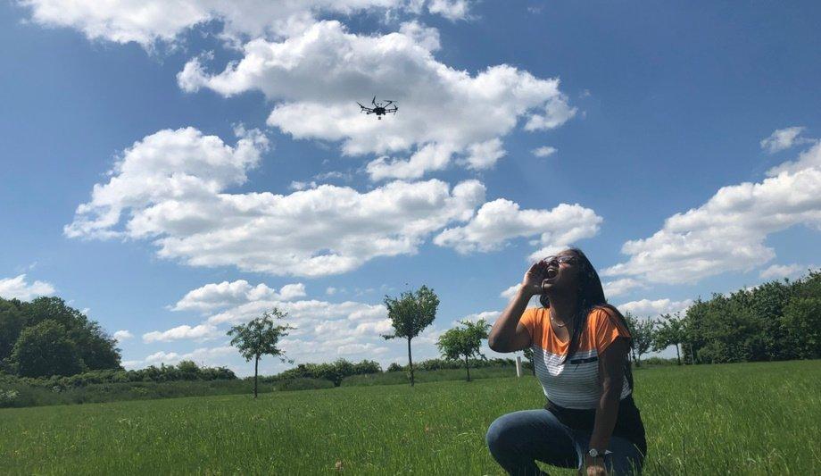 FKIE Scientist Macarena Varela Reports On Her Drone Research To A Global Audience