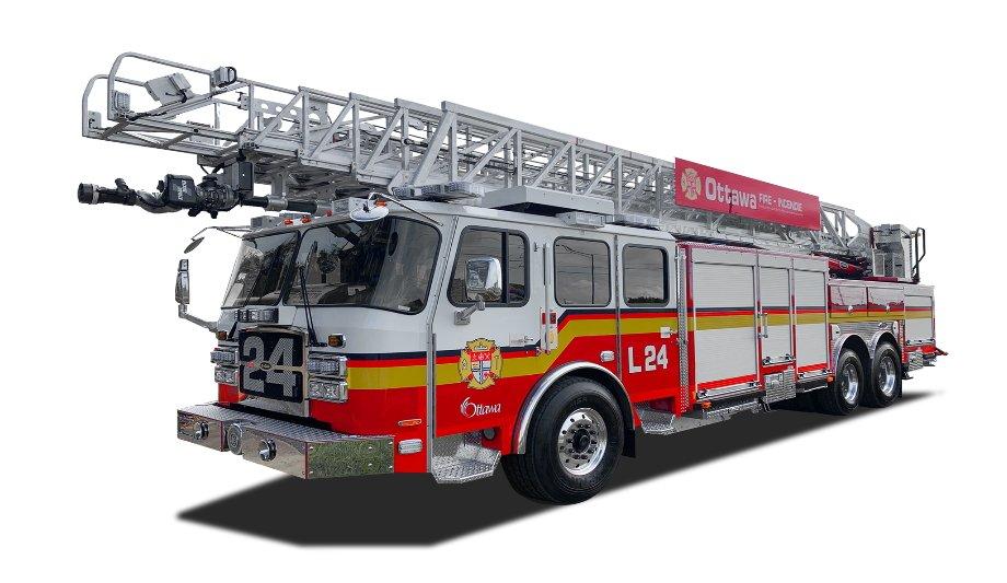 E-ONE Delivers CR 137 Aerial To Ottawa Fire Department