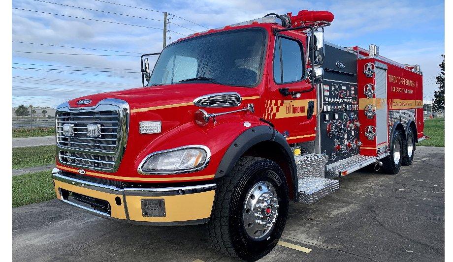 E-ONE Delivers Industrial Pumper To Toronto Fire Services