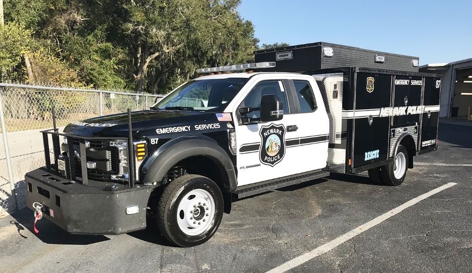 E-One Delivers Two New Emergency Service Units To Newark Police Department