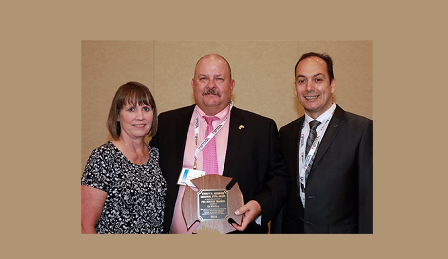 OSU’s Ed Kirtley Honoured With IFSTA's 2019 Everett E. Hudiburg Memorial Award For Excellence In Fire Service Training