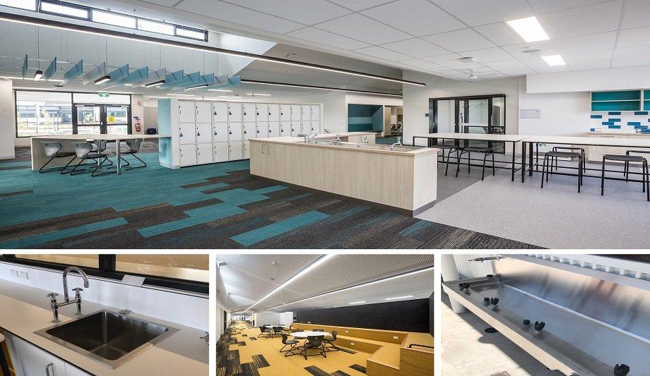 Elevation Secondary College Selects Galvin Specialised For Taps And Gas Laboratory Tapware