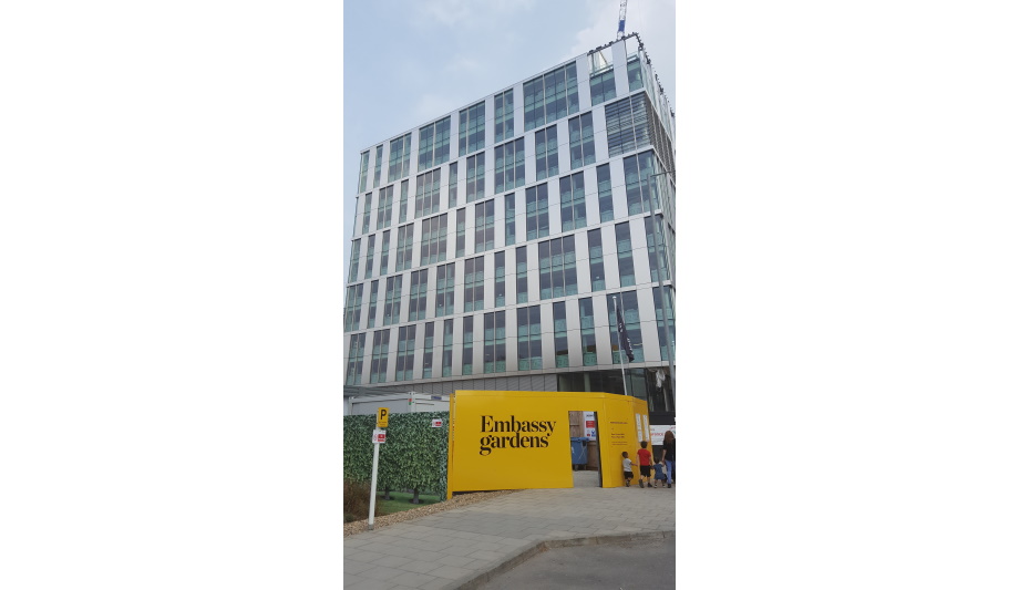 Evolution Specifies Bespoke Fire And Security Systems Solution For Embassy Gardens At South Bank Of London