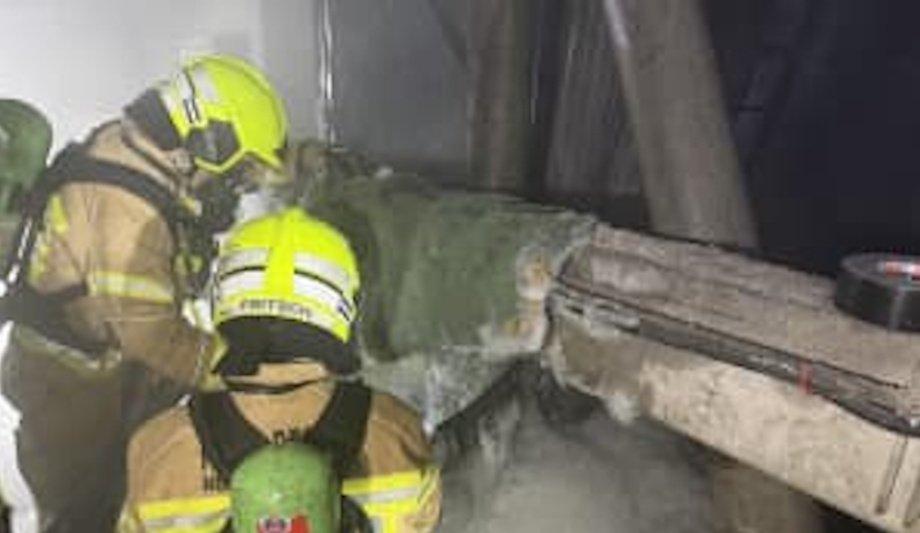 Fire And Rescue NSW Battles Conveyor Belt Fire