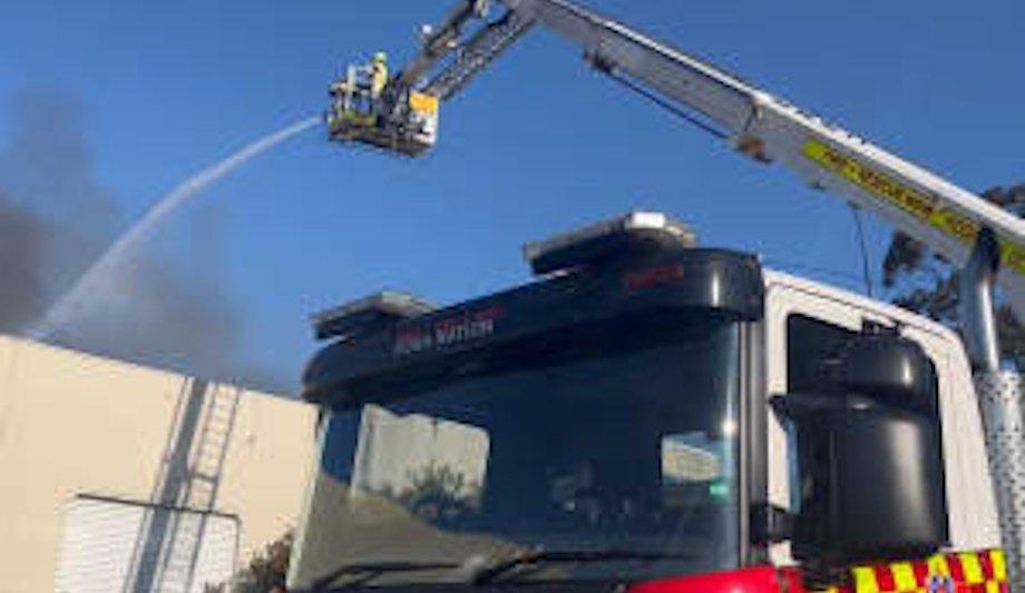 Fire And Rescue NSW Battles Moorebank Complex Fire