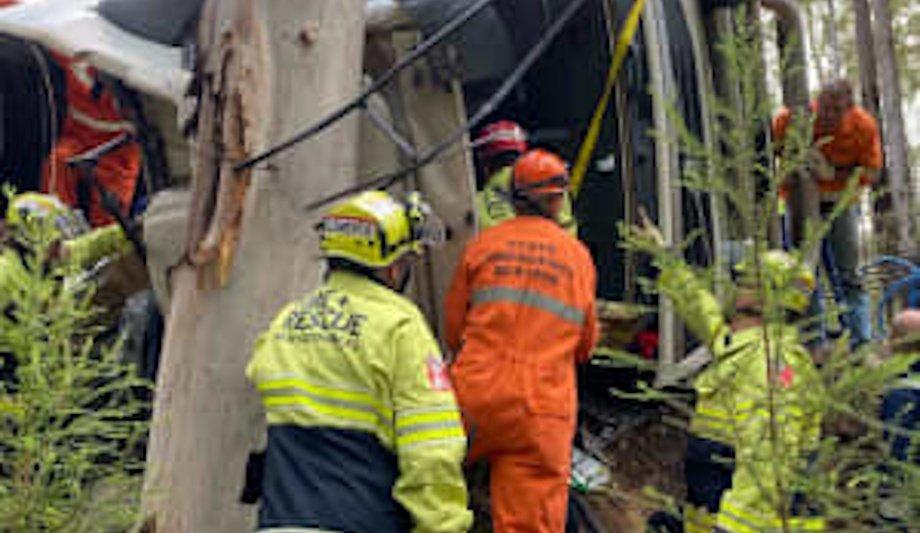 Fire And Rescue NSW Responds To Port Macquarie Truck Crash