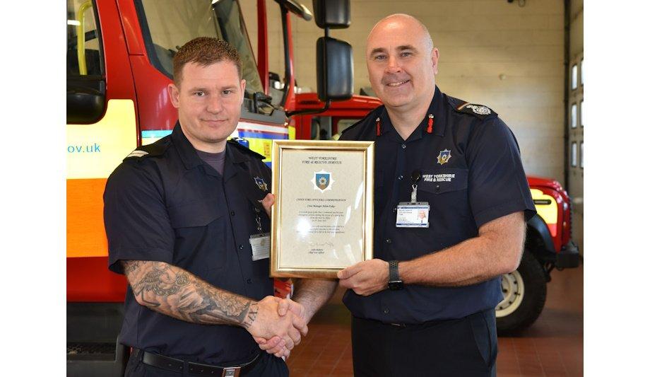 Fire Chief Commends Off-Duty Firefighter For Rescuing Drowning Teen