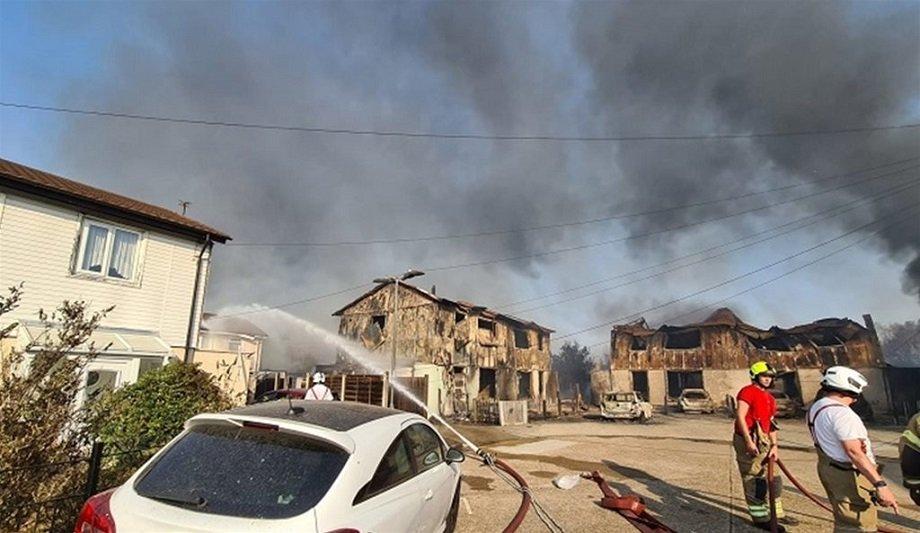 Fire Services Declare Major Incidents Across The UK Following Heatwave