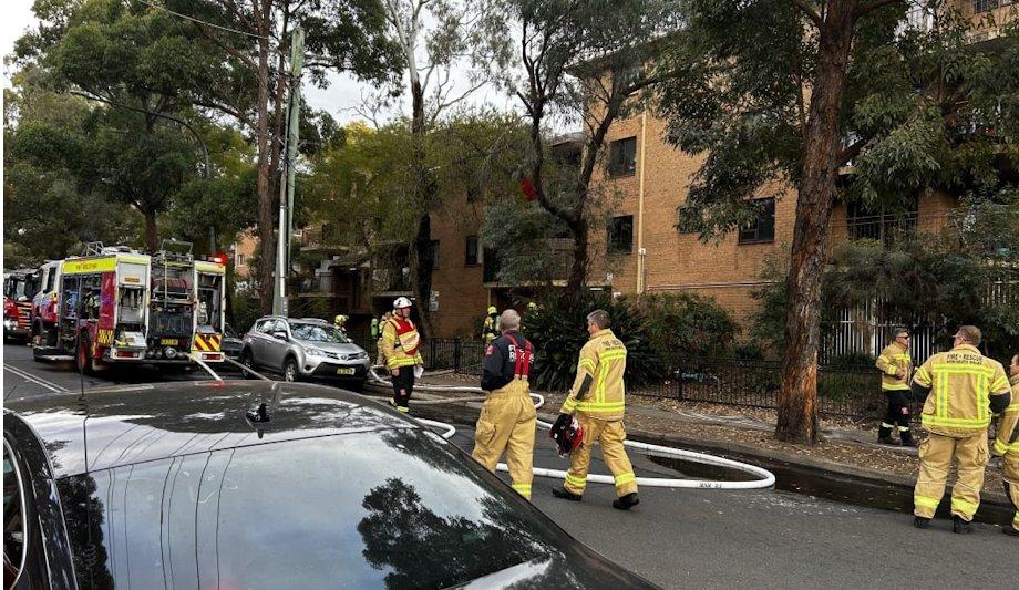 FRNSW Responds To Fire At Wentworthville Unit
