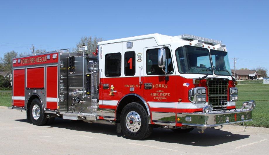 Forks Fire Department Receives Two Toyne Pumpers
