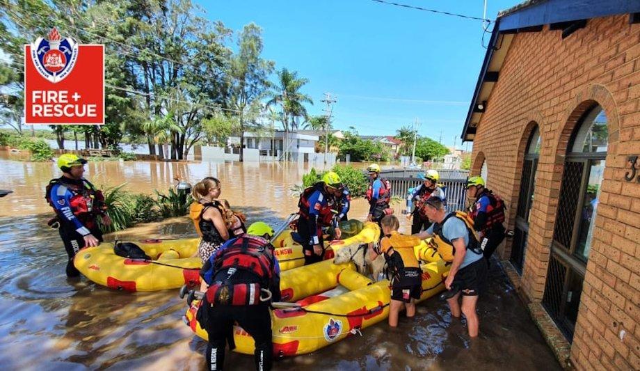 FRNSW Heroes Honored For 2022 Northern Rivers Floods