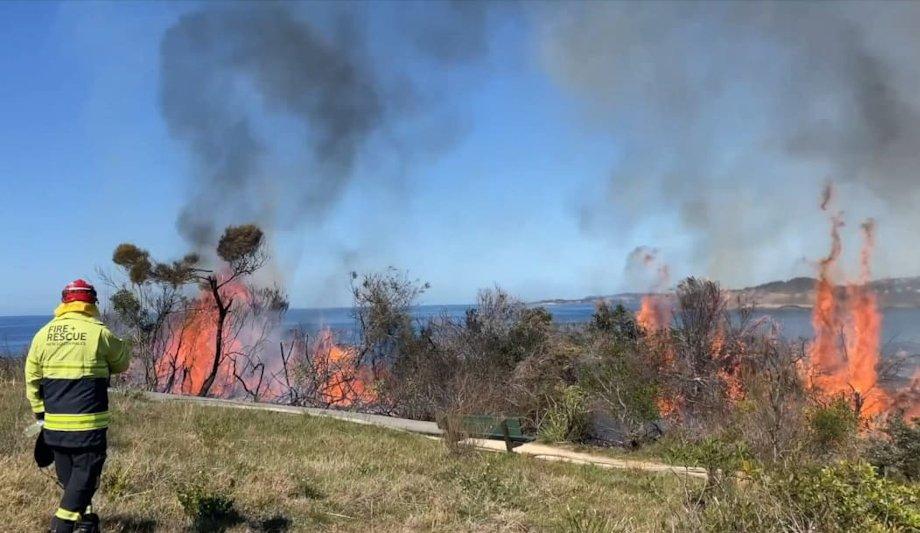 FRNSW Reduces Fire Risk With Strategic Hazard Burn
