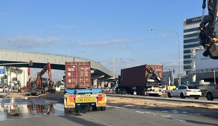 FRNSW Tackles Combustible Spill At Mascot, Sydney