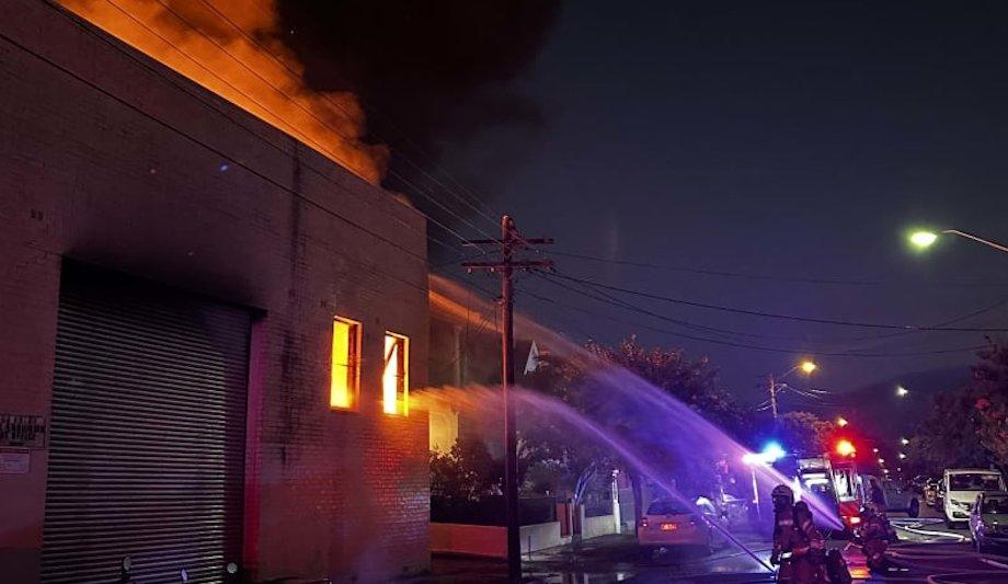 FRNSW Investigates E-Bike Factory Fire In Sydney