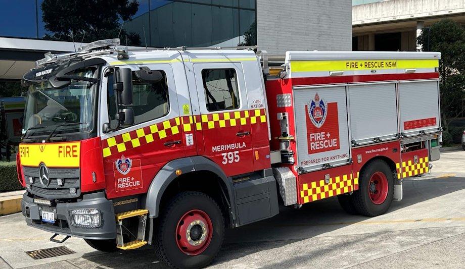 Mercedes Atego Fire Truck Boosts Merimbula Station