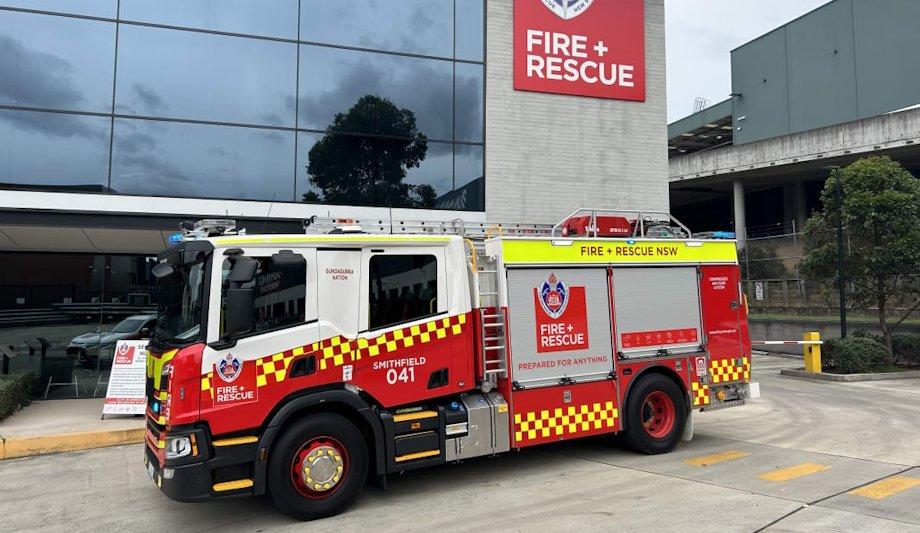 Smithfield's CAFS Pumper Enhances Fire Safety