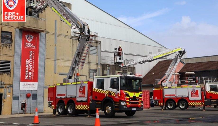 FRNSW Unveils New Aerial Platforms For Fire Safety