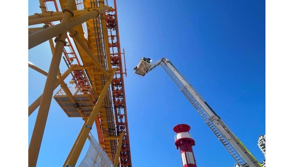 FRNSW Fire Drill At Luna Park's Boomerang Ride