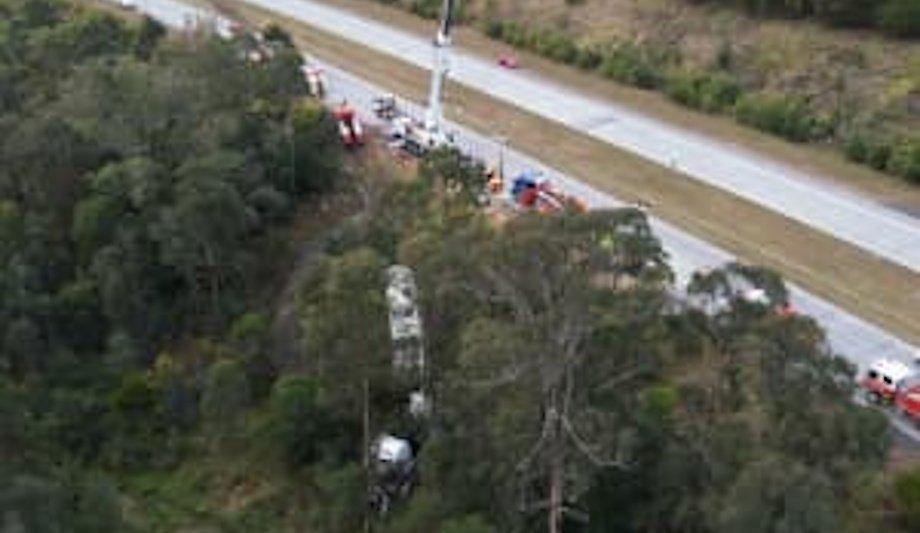 FRNSW Crews Battle Major Truck Crash At Maclean