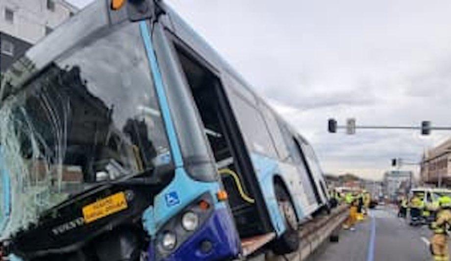 FRNSW Crews Respond To Sydney Bus Crash At Drummoyne