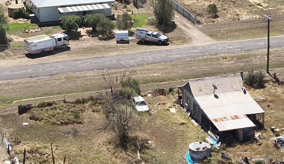 FRNSW Drones Support Carinda Storm Recovery