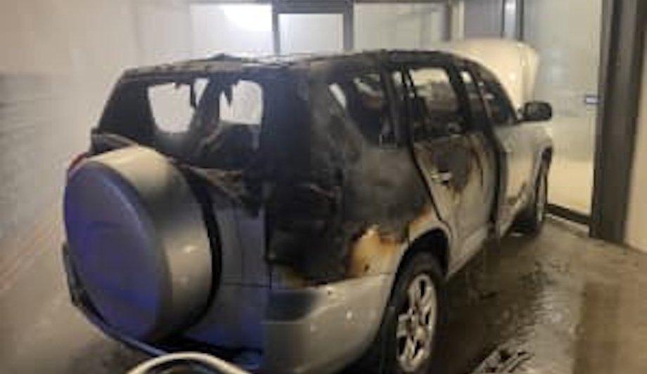 FRNSW Extinguishes Vehicle Fire In Merrylands Complex