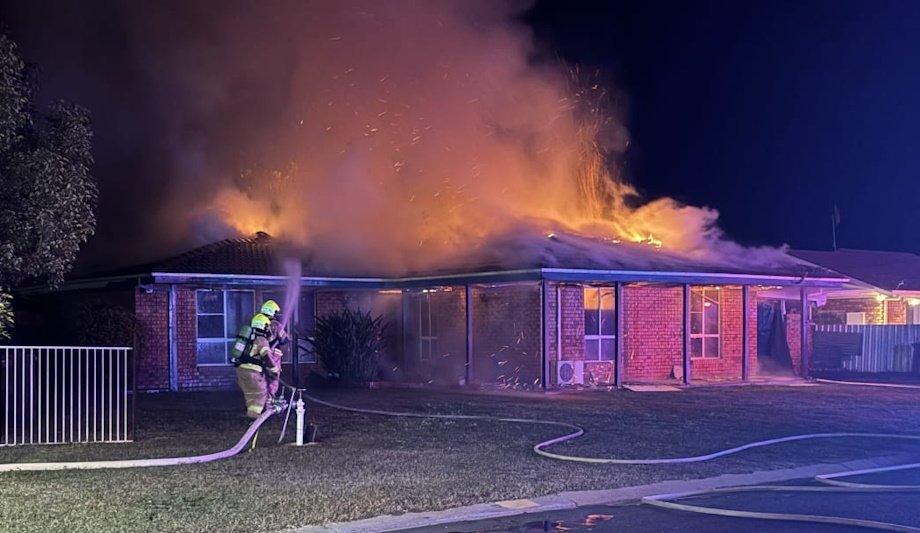 FRNSW Firefighters Effectively Handle Narromine House Blaze
