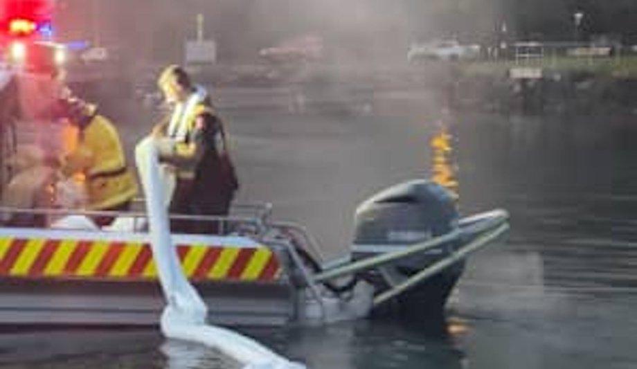 FRNSW Investigates Marina Fire In Sydney