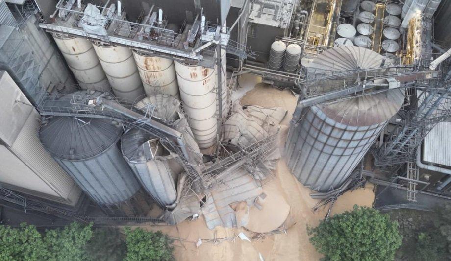 FRNSW Response To Bomaderry Silo Collapse Incident