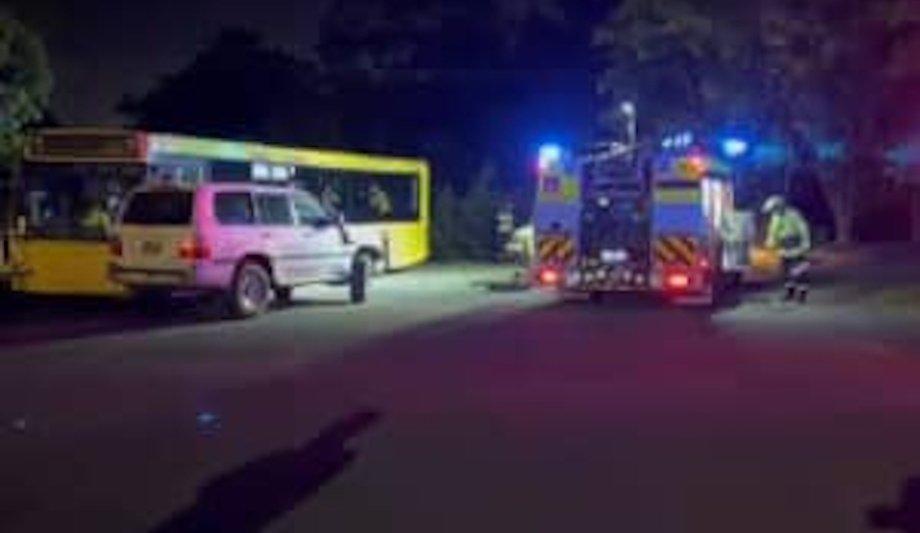 FRNSW Road Crash Training Drill At Lake Macquarie