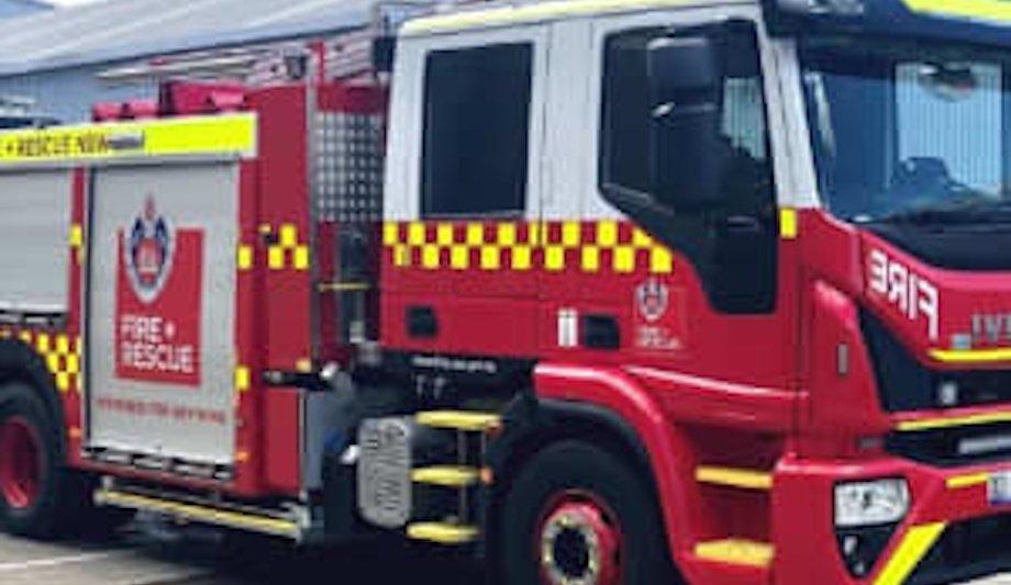 FRNSW Unveils New CAFs Truck In Hunter Valley