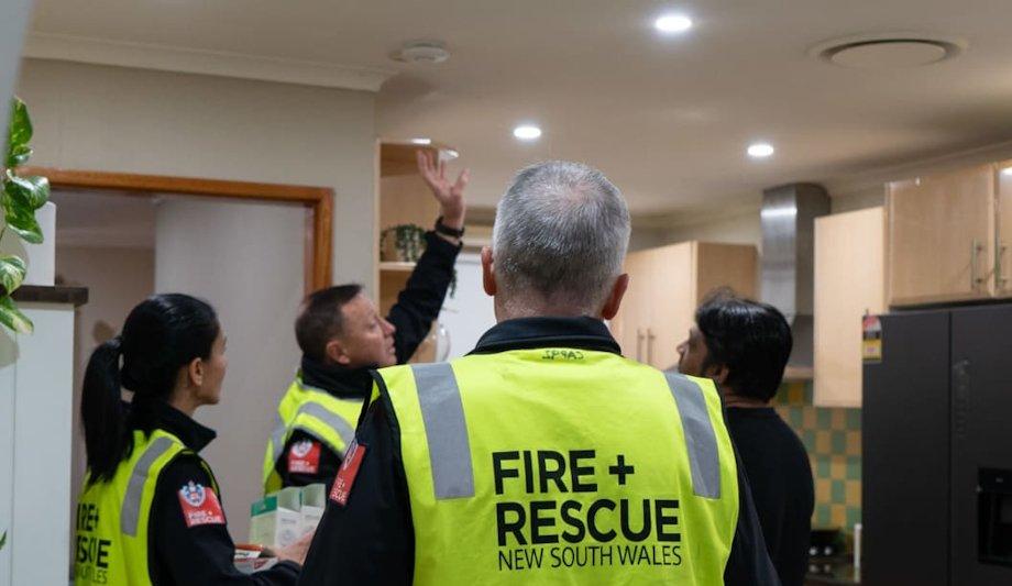 FRNSW Urges Home Fire Safety In Macquarie Fields