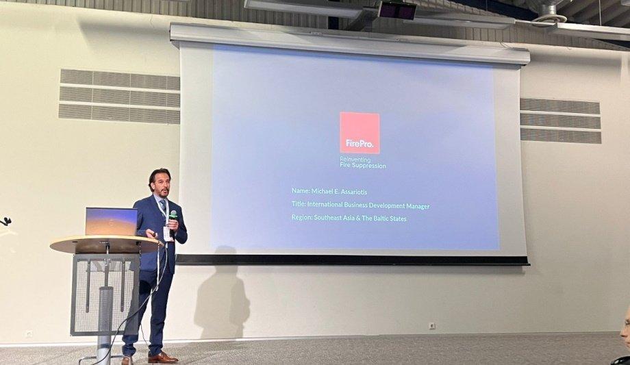 Garant Protech, FirePro’s Channel Distributor In Lithuania Participates In The Baltic Fire Safety Technology Forum 2022