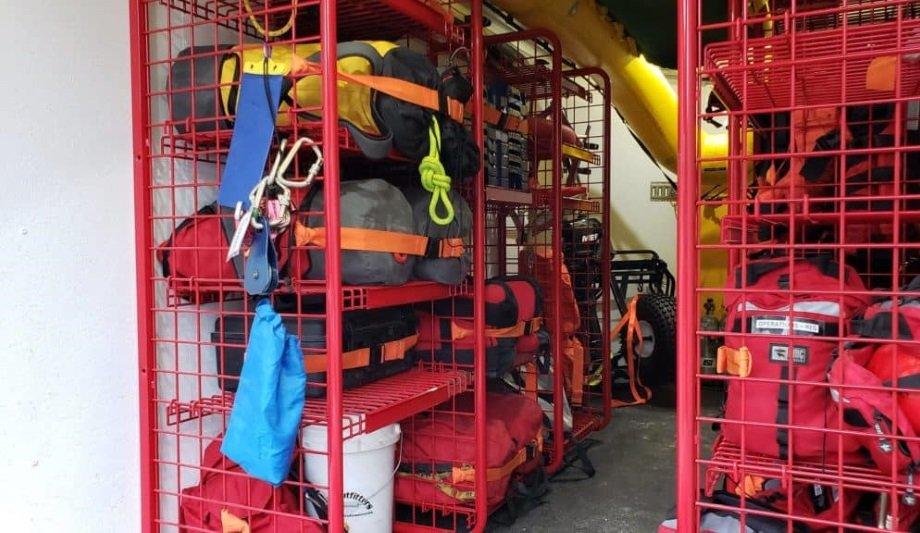 GearGrid Provides Standard Wall Mount Lockers To Improve Storage Solutions At The Decorah Fire Department