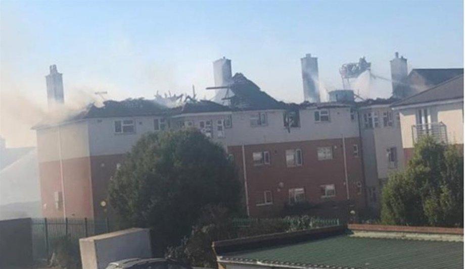 Hertfordshire Flats Suffer Severe Blaze After Shed Fire Spreads