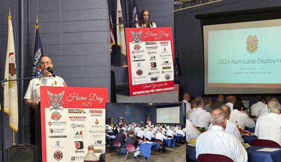 Fire Chiefs Discuss Grants At IL Fire Services Event