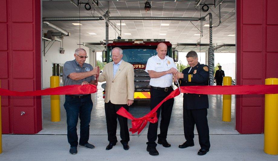 JFRD Opened Fire Station 73 And Broke Ground On The Site Of Station 61