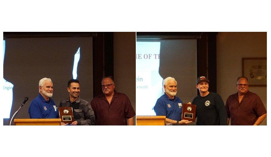 Jon Bidwell And John Stein Recognized At Elks Lodge Appreciation Dinner