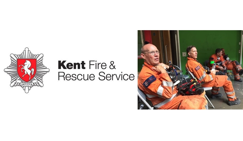 Former Kent Fire And Rescue Service Firefighter Malcolm Cowie Awarded The Queen's Fire Service Medal