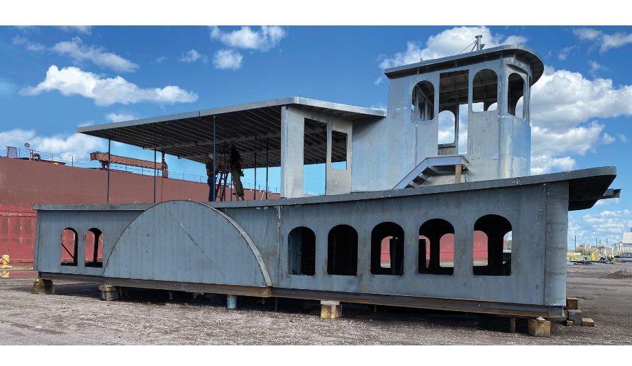 Lake Assault Boats Passenger Vessel Headed To Four Bears Casino On Lake Sakakawea In North Dakota