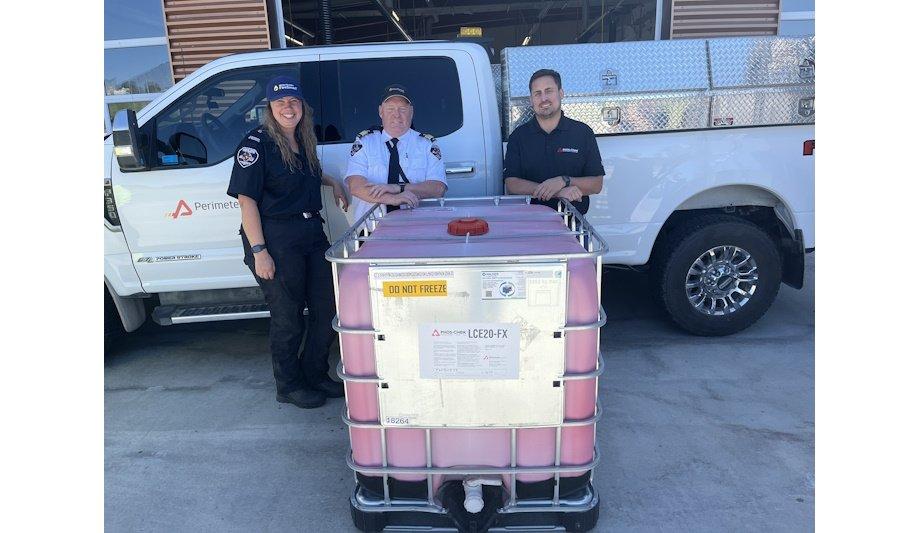 Perimeter Solutions Donates PHOS-CHEK To Logan Lake Fire Dept