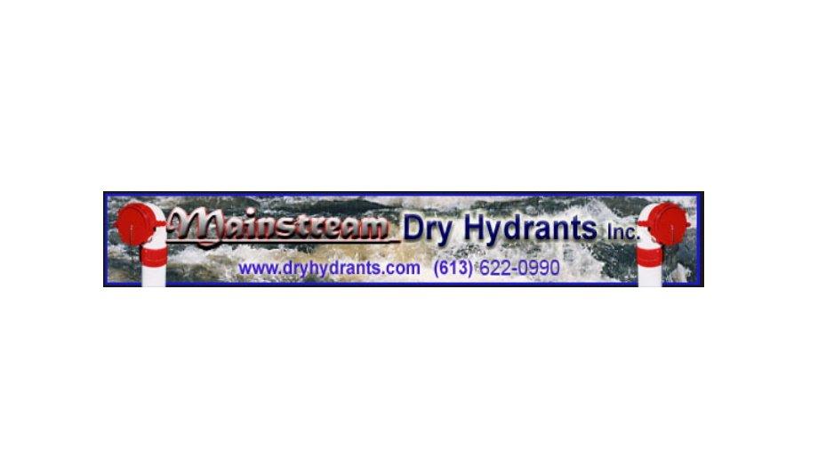 Mainstream Dry Hydrants And West Carleton Fire Department Recently Completed The Installation Of A Network Of 14 Dry Fire Hydrants