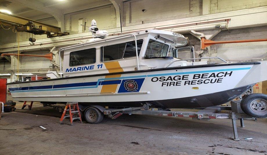 Osage Beach Fire Protection District Approves Proposal To Purchase A New Fire Boat From Lake Assault Boats