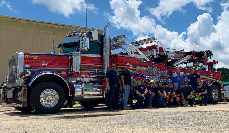 MFC International Conducts Vehicle Recovery Lifting And Catch Bags Demonstration In The USA
